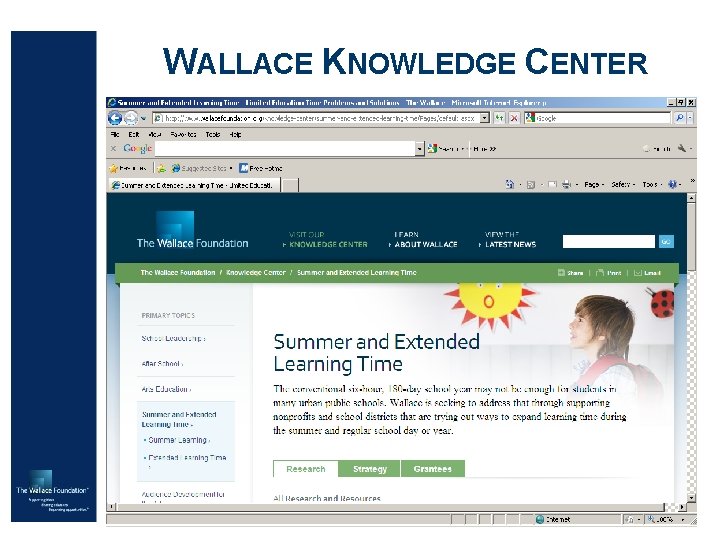 WALLACE KNOWLEDGE CENTER 