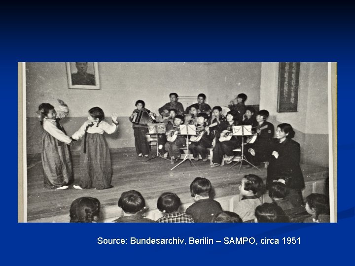 Source: Bundesarchiv, Berilin – SAMPO, circa 1951 