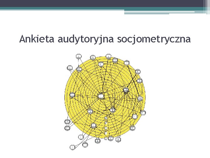 Ankieta audytoryjna socjometryczna 