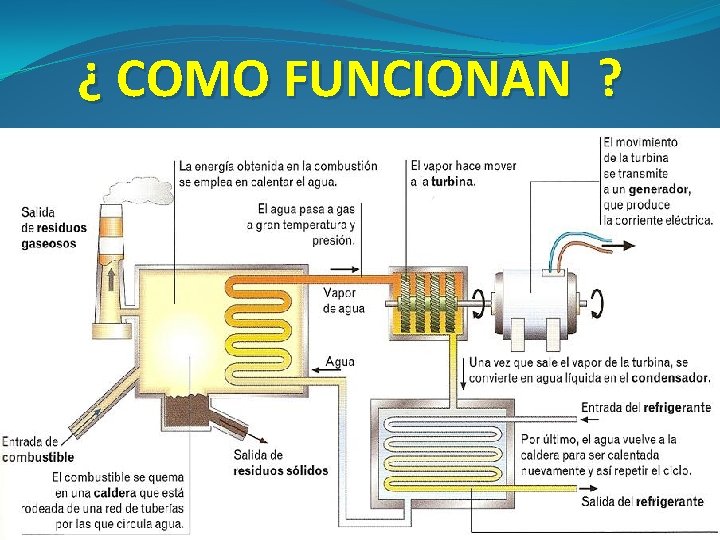 ¿ COMO FUNCIONAN ? 