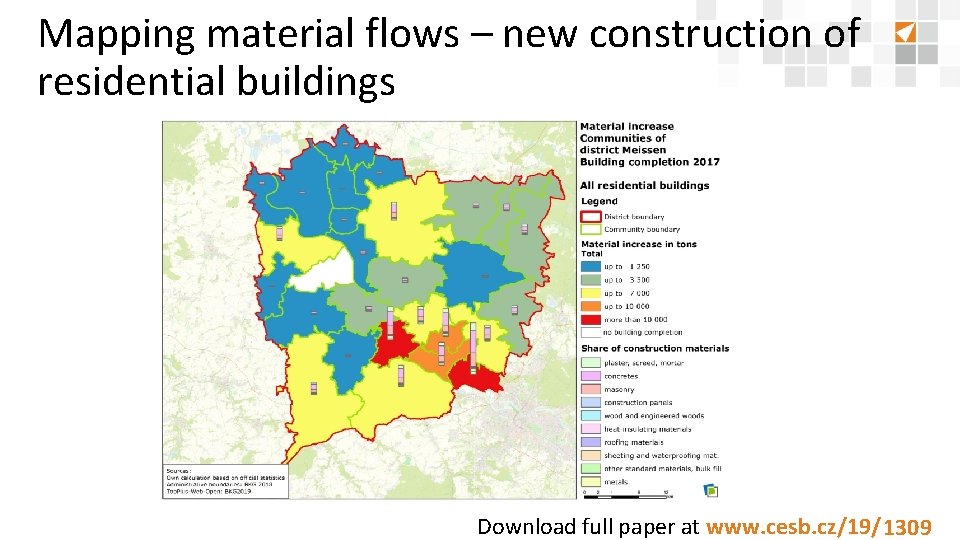 Mapping material flows – new construction of residential buildings Download full paper at www.