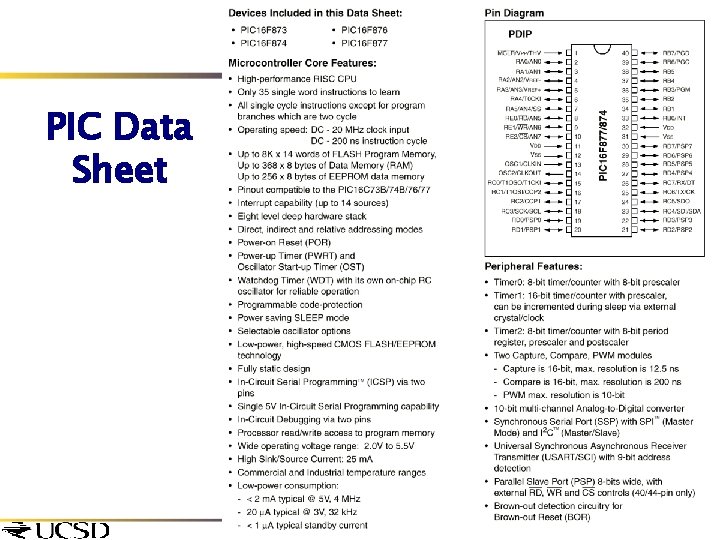 PIC Data Sheet 