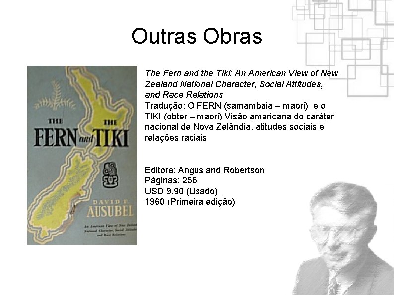 Outras Obras The Fern and the Tiki: An American View of New Zealand National