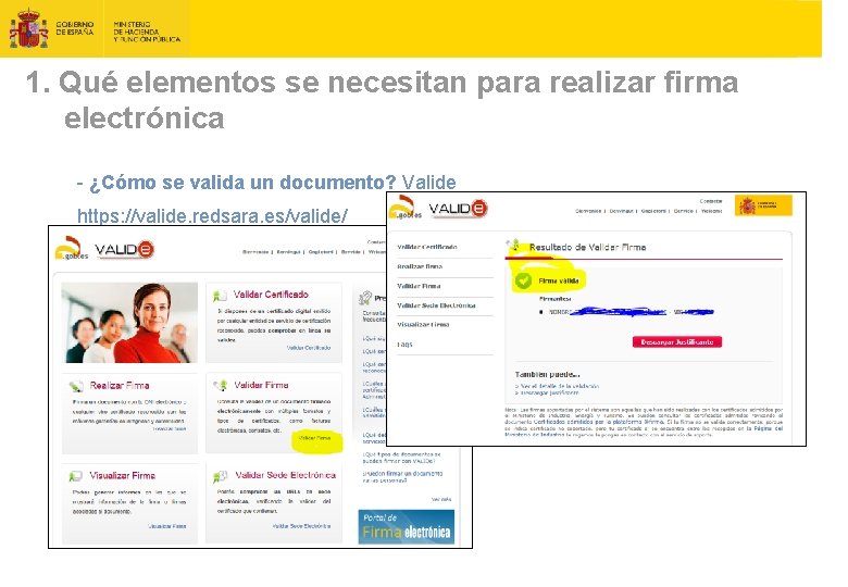1. Qué elementos se necesitan para realizar firma electrónica - ¿Cómo se valida un