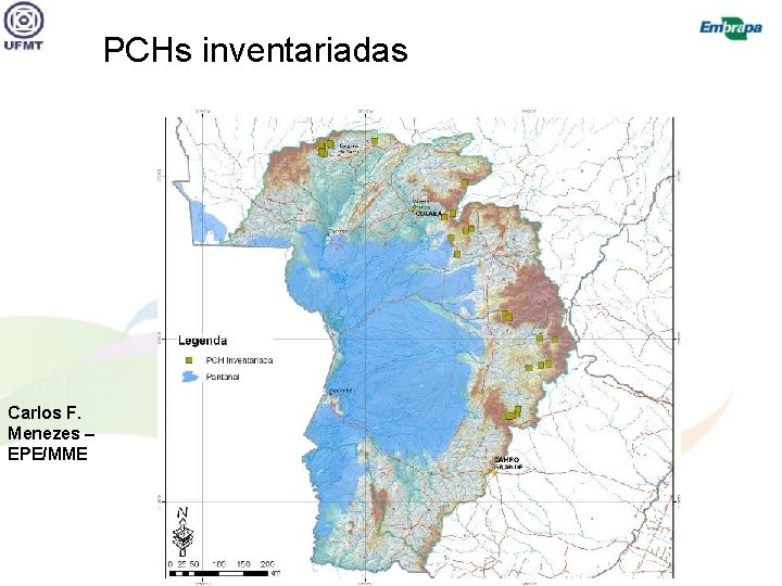 PCHs inventariadas Carlos F. Menezes – EPE/MME 