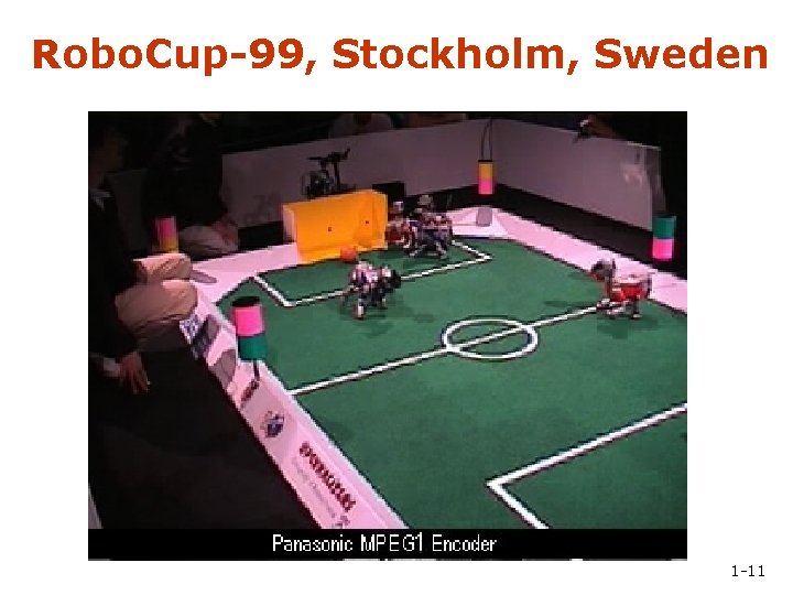 Robo. Cup-99, Stockholm, Sweden 1 -11 