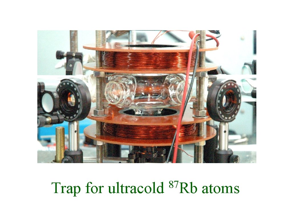 Trap for ultracold 87 Rb atoms 