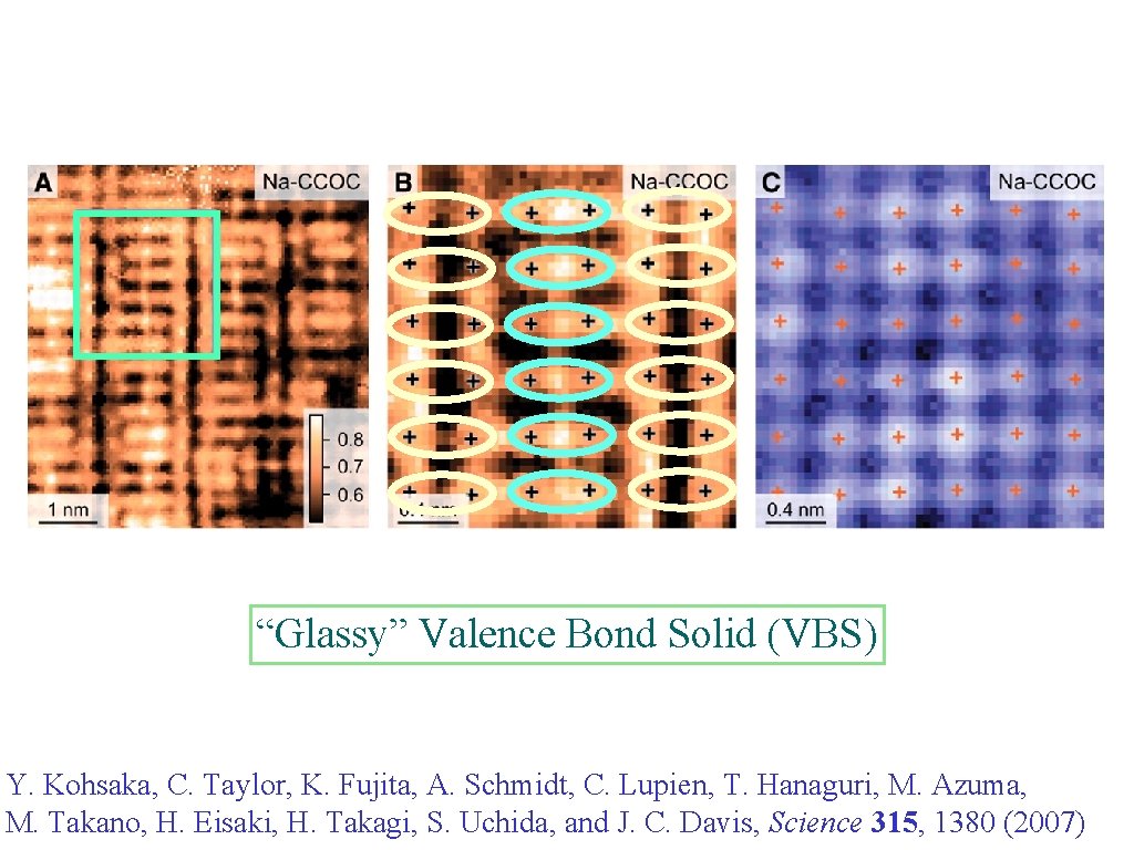 “Glassy” Valence Bond Solid (VBS) Y. Kohsaka, C. Taylor, K. Fujita, A. Schmidt, C.