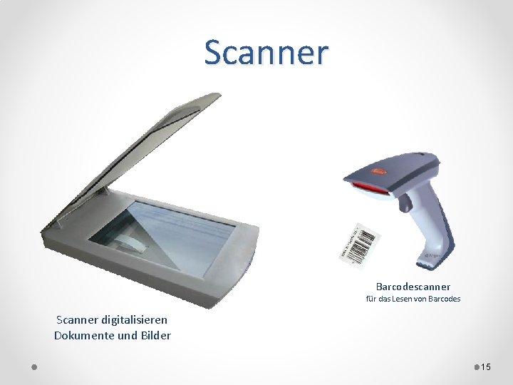 Scanner Barcodescanner für das Lesen von Barcodes Scanner digitalisieren Dokumente und Bilder 15 
