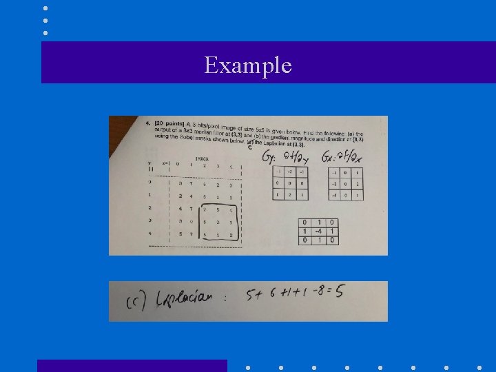 Example Example