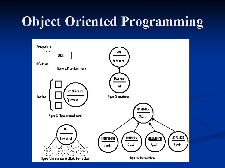 Object Oriented Programming 