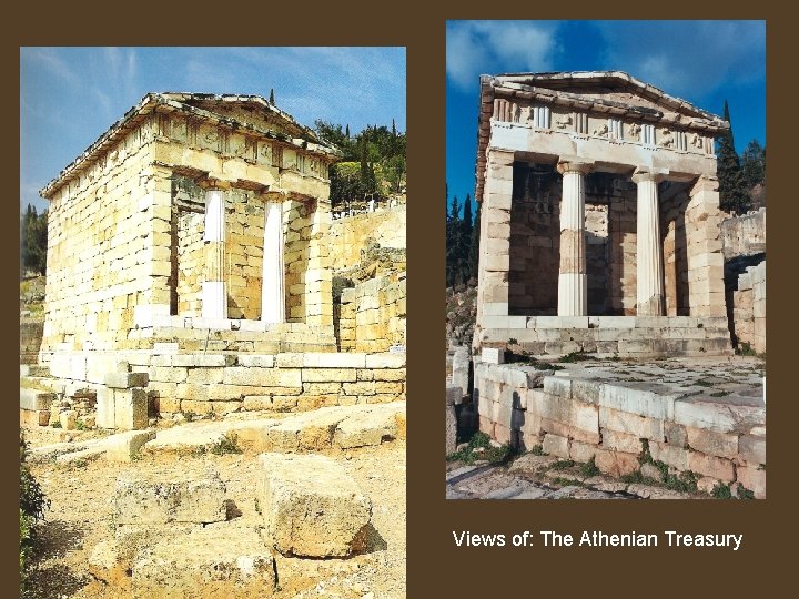 Views of: The Athenian Treasury 