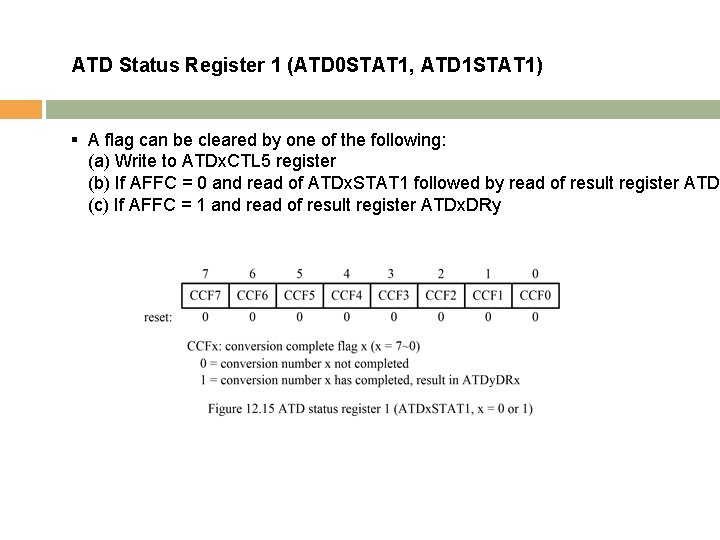 ATD Status Register 1 (ATD 0 STAT 1, ATD 1 STAT 1) § A
