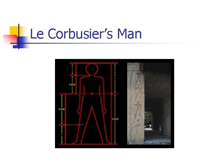 Le Corbusier’s Man 