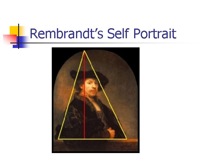 Rembrandt’s Self Portrait 