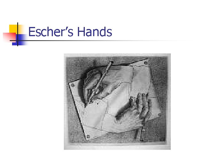 Escher’s Hands 
