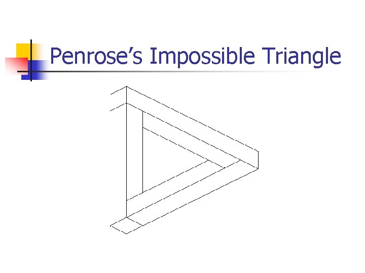 Penrose’s Impossible Triangle 