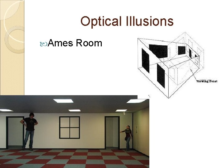 Optical Illusions Ames Room 