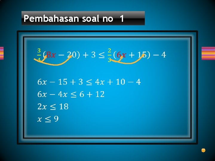 Pembahasan soal no 1 • 