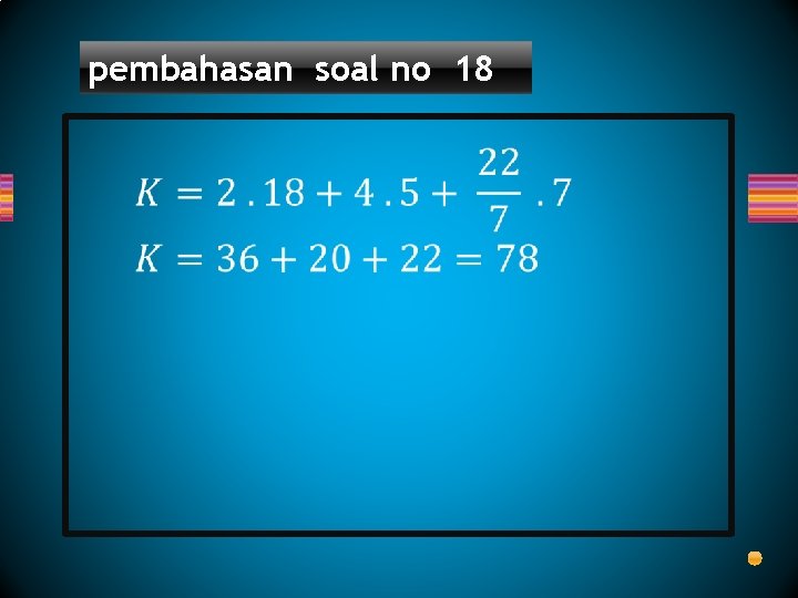 pembahasan soal no 18 