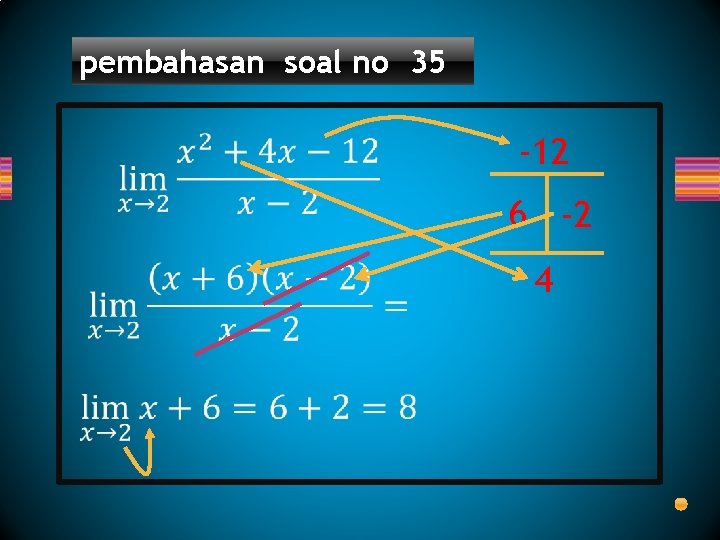 pembahasan soal no 35 -12 6 -2 4 