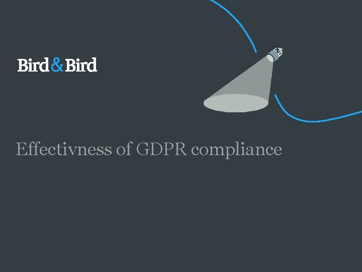 Effectivness of GDPR compliance 