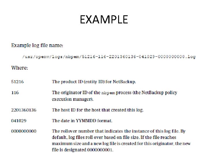 EXAMPLE 