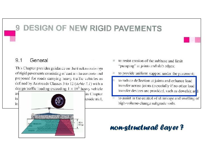 non-structural layer ? 