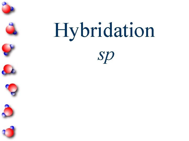 Hybridation sp 