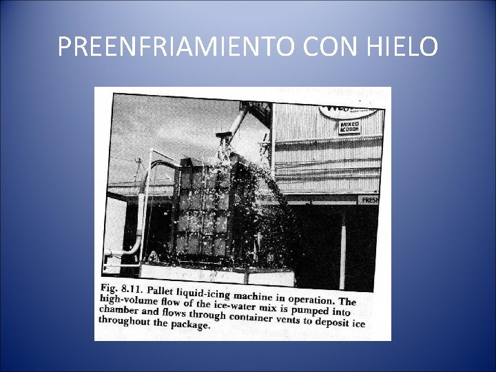 PREENFRIAMIENTO CON HIELO 