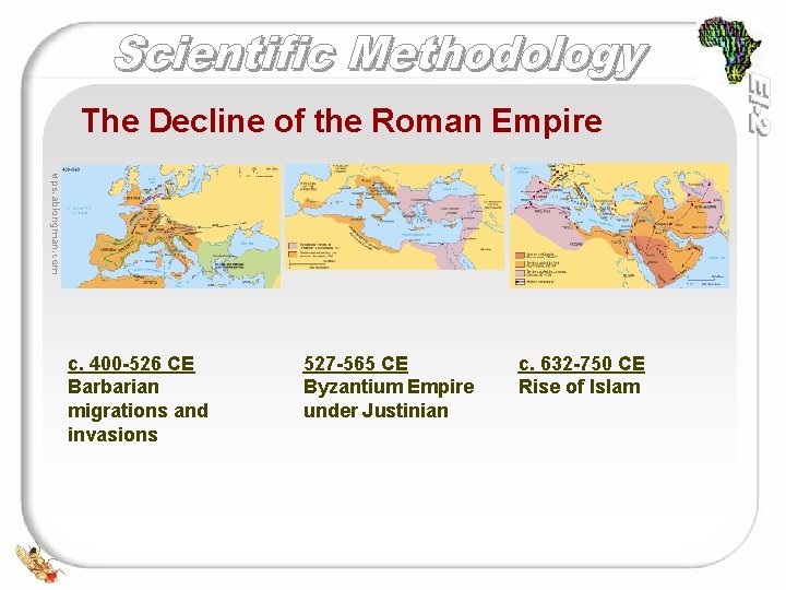 The Decline of the Roman Empire wps. ablongman. com c. 400 -526 CE Barbarian