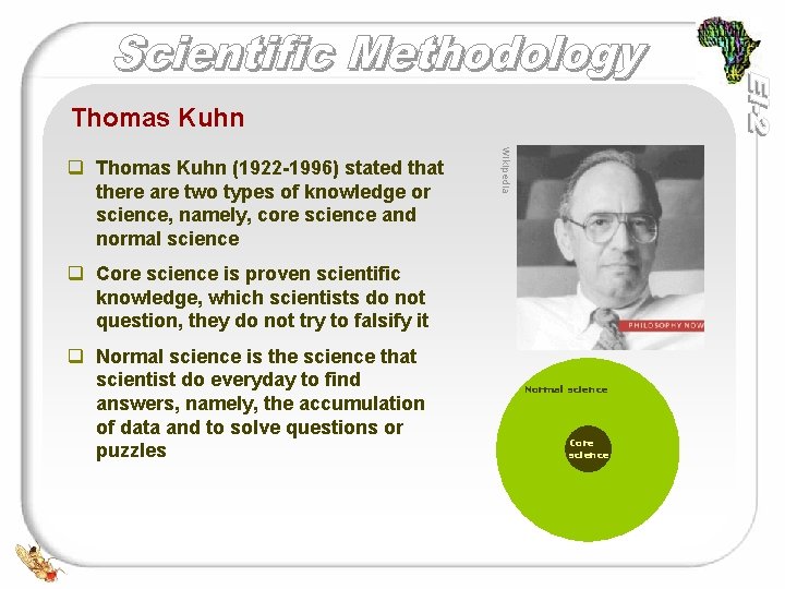 Thomas Kuhn Wikipedia q Thomas Kuhn (1922 -1996) stated that there are two types