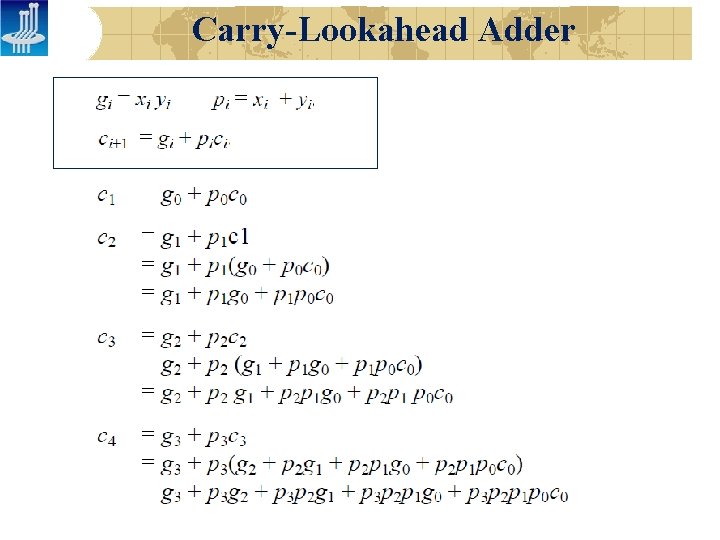 Carry-Lookahead Adder 