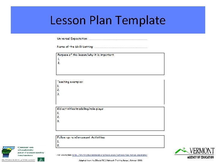 Lesson Plan Template 