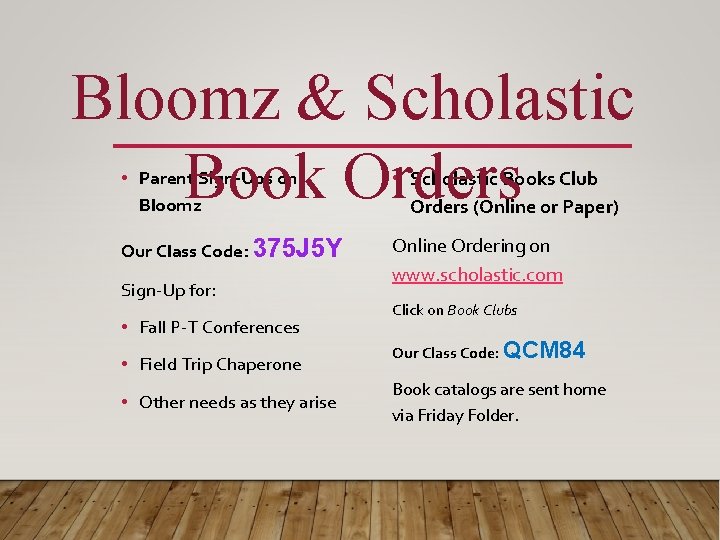 Bloomz & Scholastic Book Orders • Parent Sign-Ups on Bloomz • Scholastic Books Club