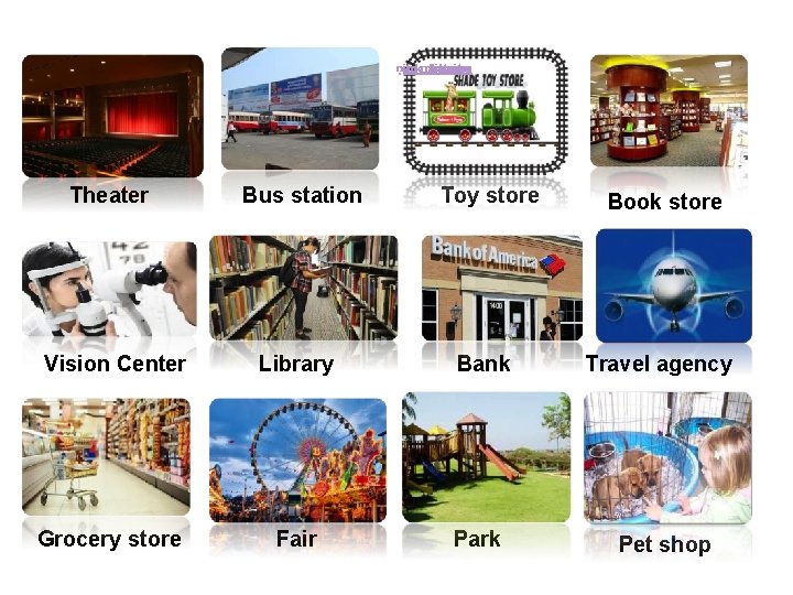  city park cartoon clipart drawing p park Theater Bus station Toy store Book