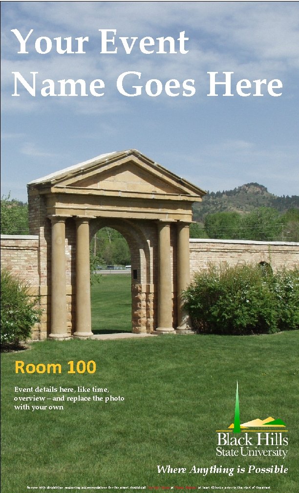Your Event Name Goes Here Room 100 Event details here, like time, overview –