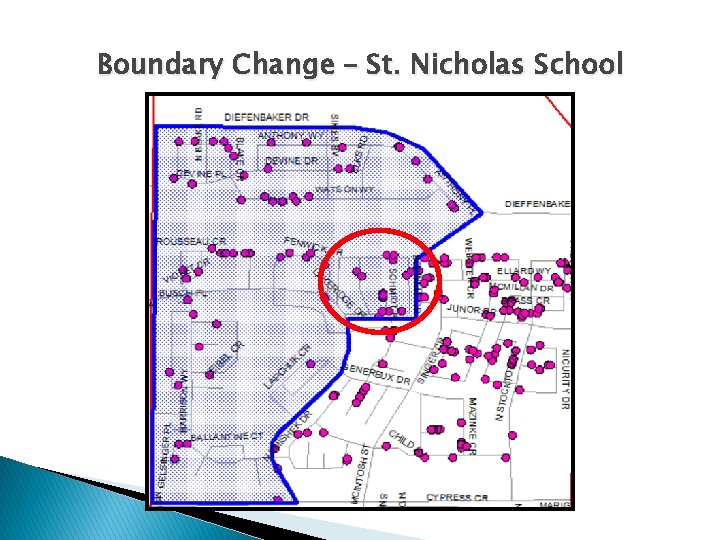 Boundary Change – St. Nicholas School 