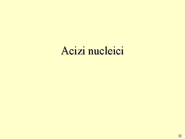 Acizi nucleici 30 
