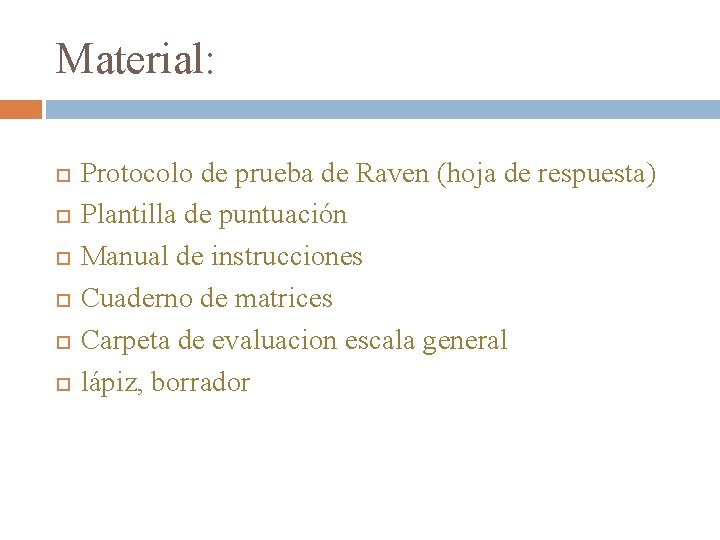 TEST DE MATRICES PROGRESIVAS J RAVEN Filiberto Curiel