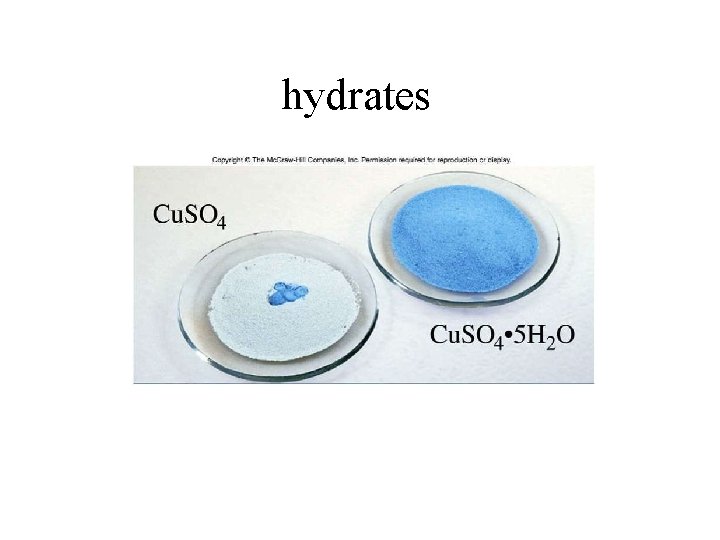 hydrates 