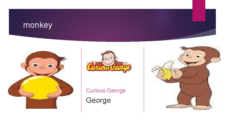 monkey Curious George 