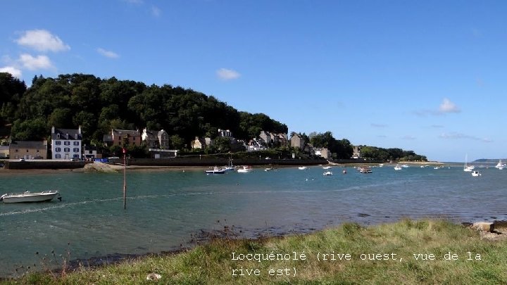 Locquénolé (rive ouest, vue de la rive est) 