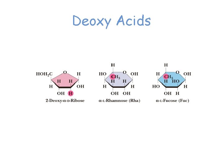 Deoxy Acids 