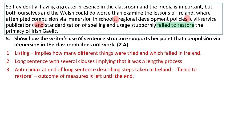 Self-evidently, having a greater presence in the classroom and the media is important, but