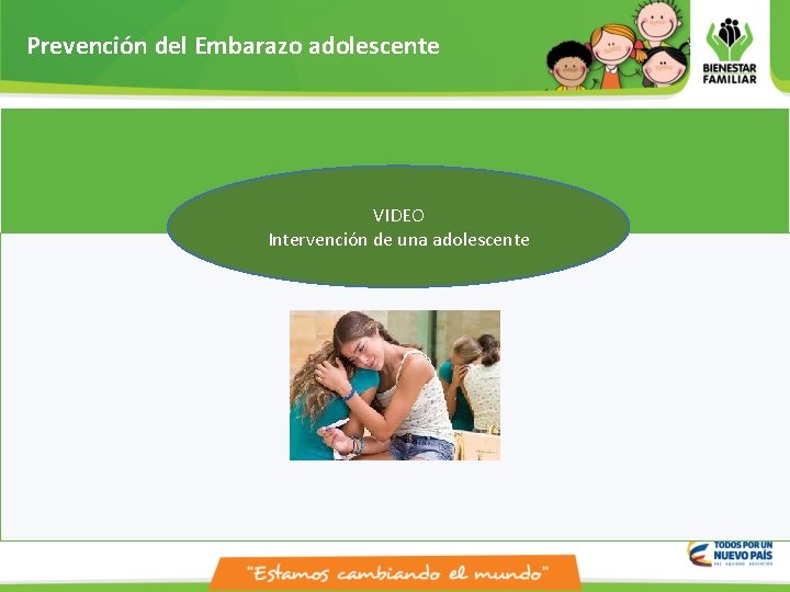 Prevención del Embarazo adolescente VIDEO Intervención de una adolescente 