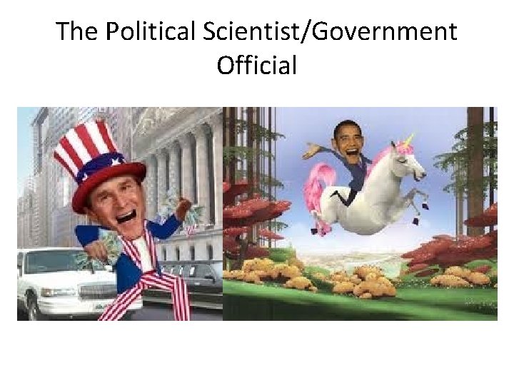 The Political Scientist/Government Official 