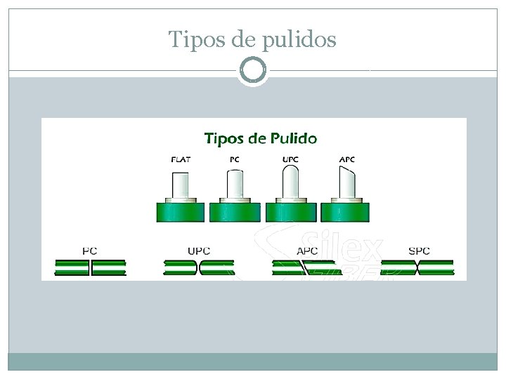 Tipos de pulidos 