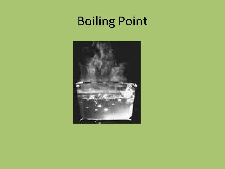 Boiling Point 