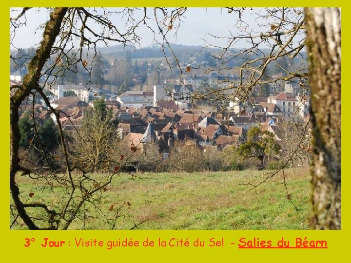 3° Jour : Visite guidée de la Cité du Sel - Salies du Béarn